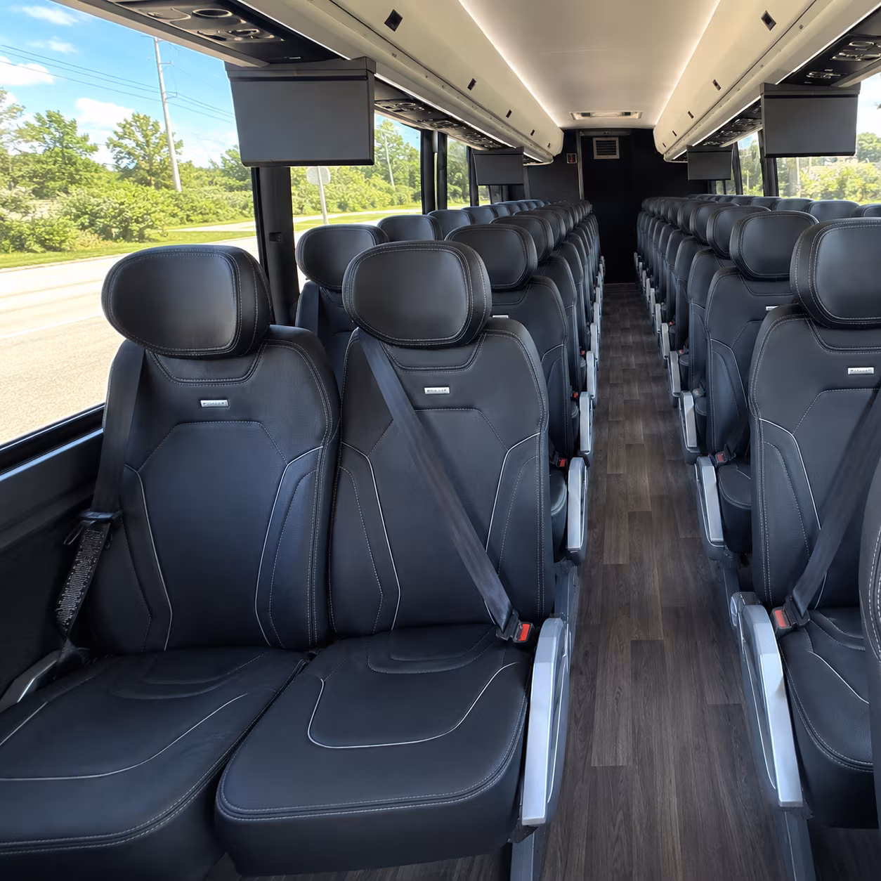 charter buses for large birthday celebrations and group venue shuttles in clifton