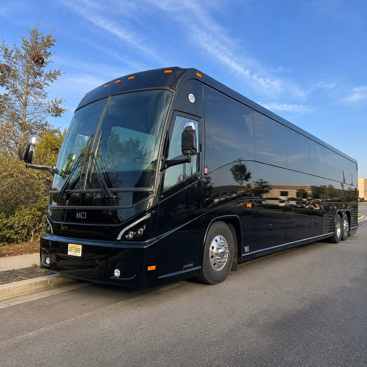 charter buses for weddings and special celebration events