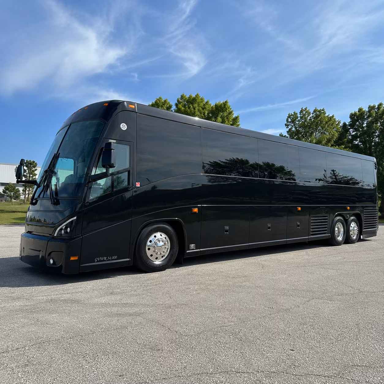 clifton 47 passenger charter bus