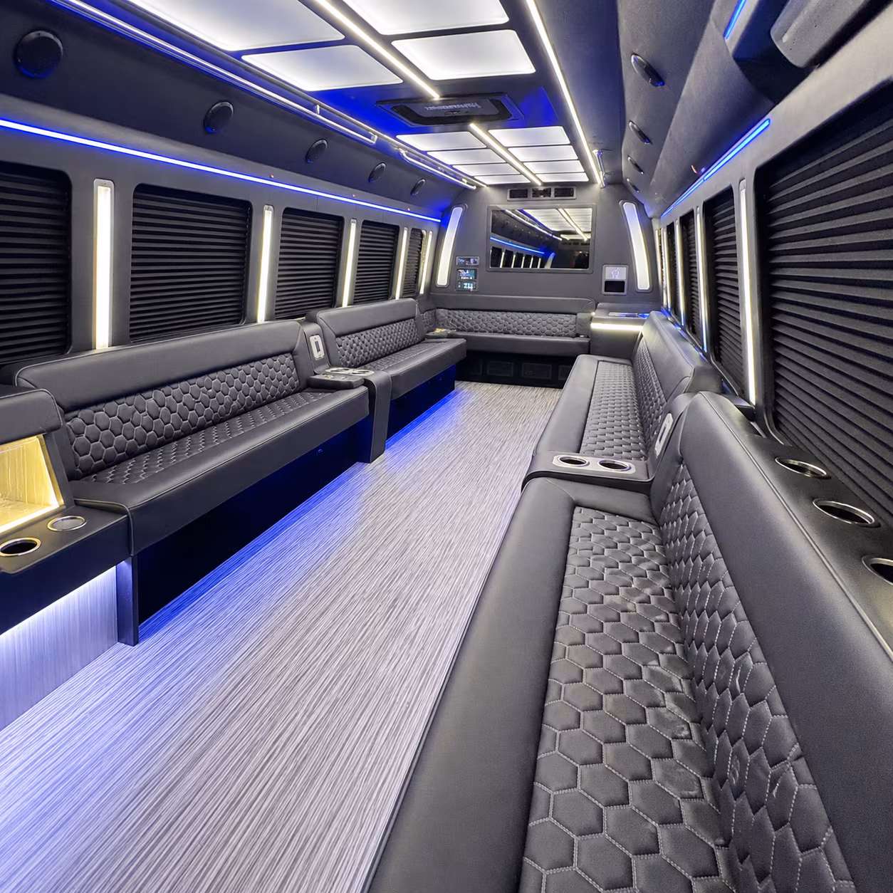 clifton party bus inside