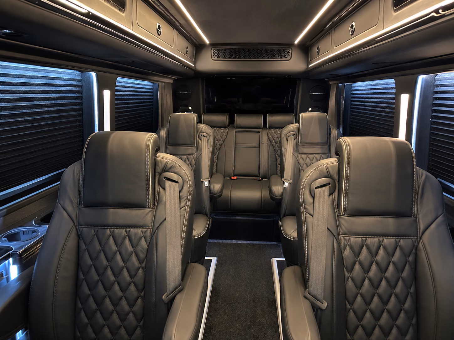 clifton sprinter van with driver interior
